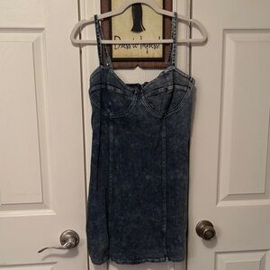 Forever 21 Dark Denim Mini Dress